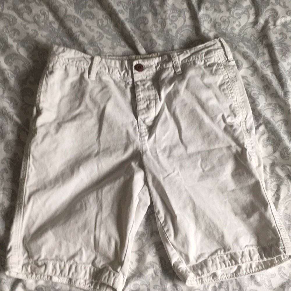 Hollister White Shorts
